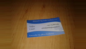 Účetnictví Lenka Zenklová - vizitky
