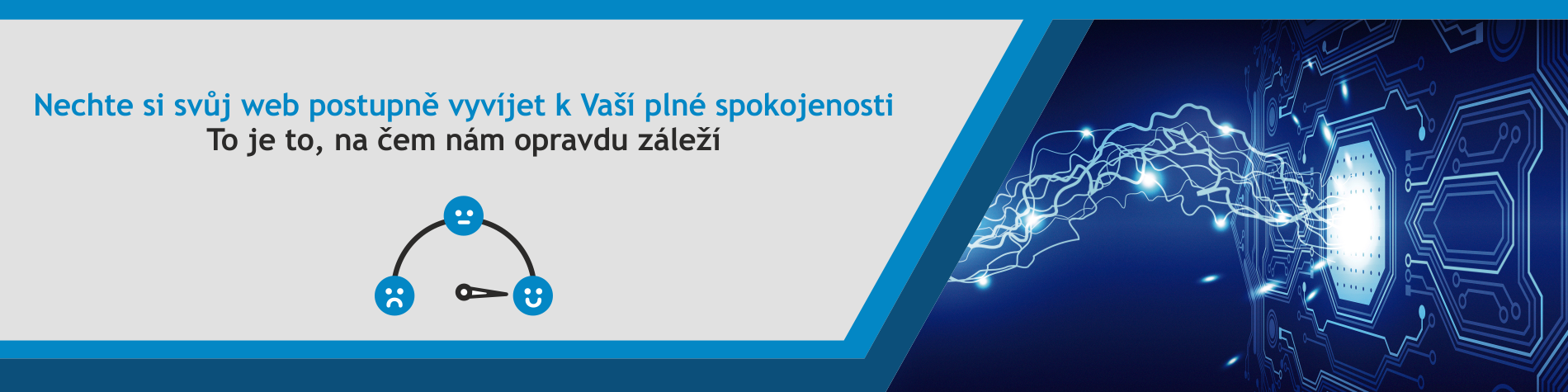 4. Nechte si svůj web postupně vyvíjet k Vaší plné spokojenosti.