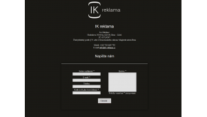 MiniWeb IK-Reklama.cz